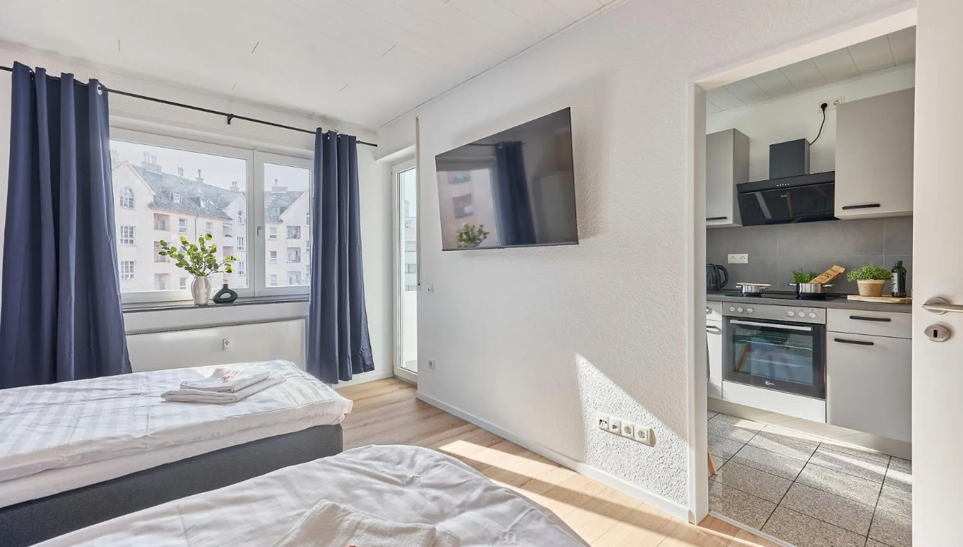 Apartment Schoene Wohnung Ludwigshafen Balkon Wlan Zentrale Lage