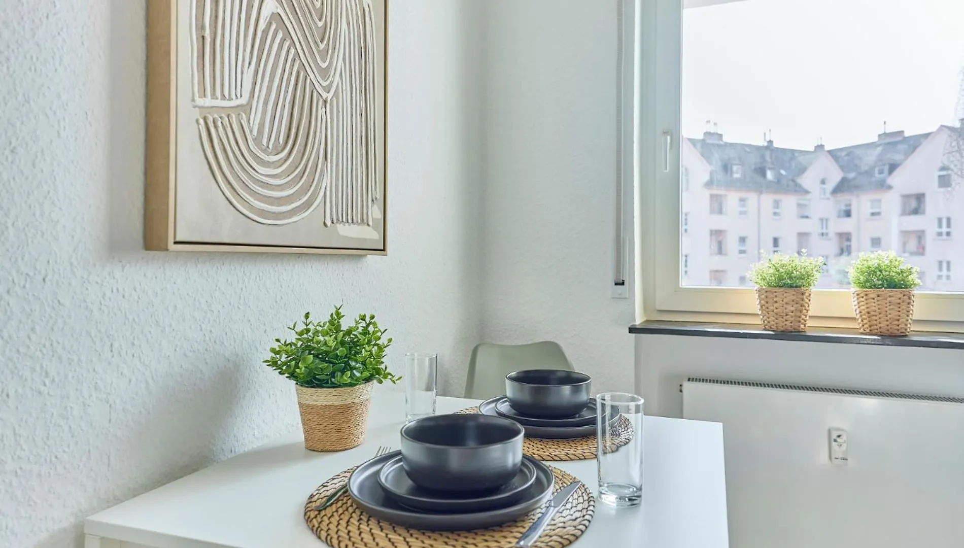 Apartment Schoene Wohnung Ludwigshafen Balkon Wlan Zentrale Lage
